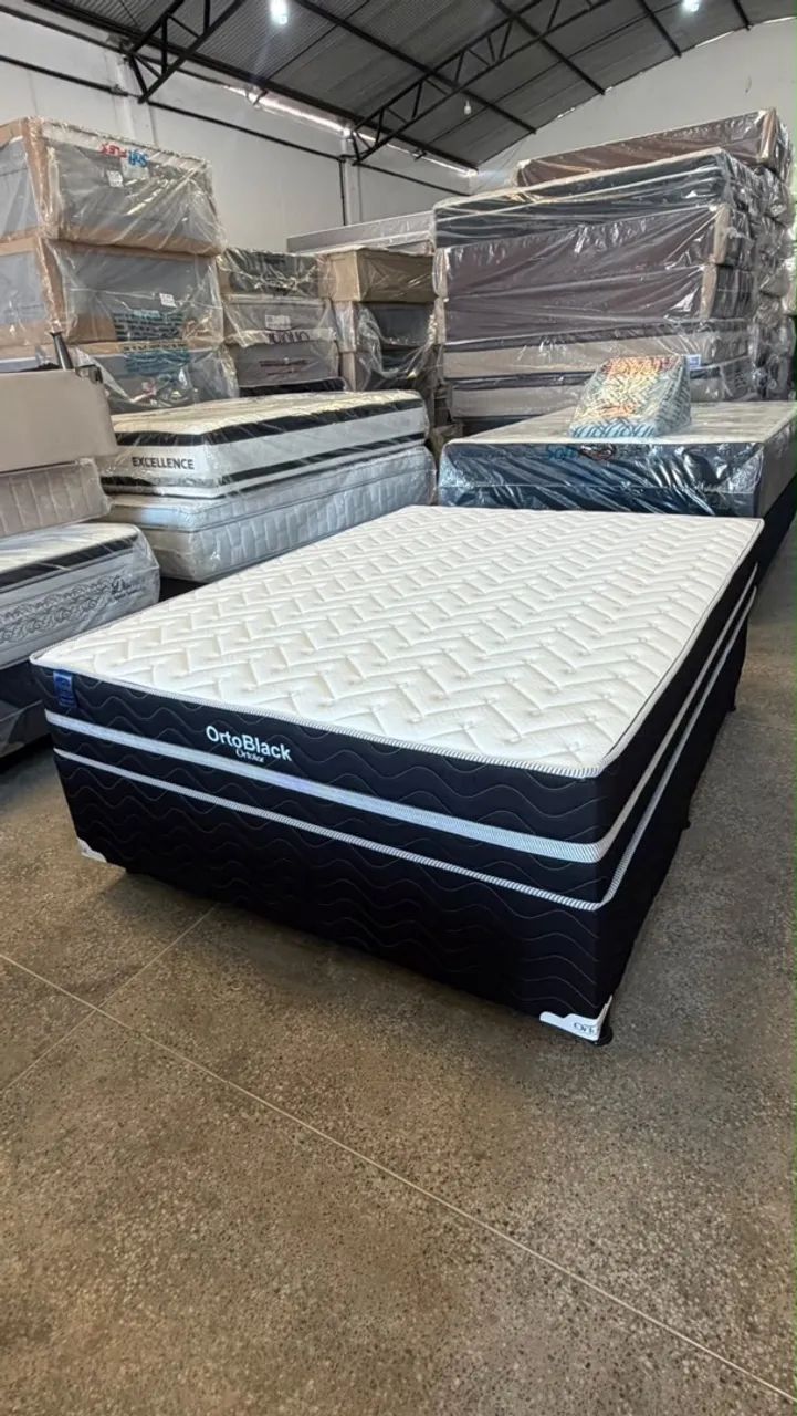 Cama box Queen size 