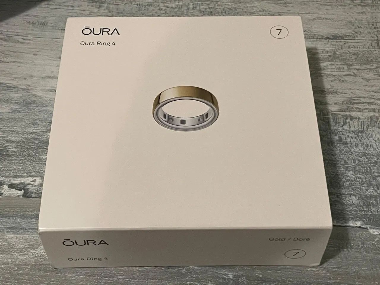 Smart Ring Oura Ring 4 - Gold - Tamanho 7 - Foto 2