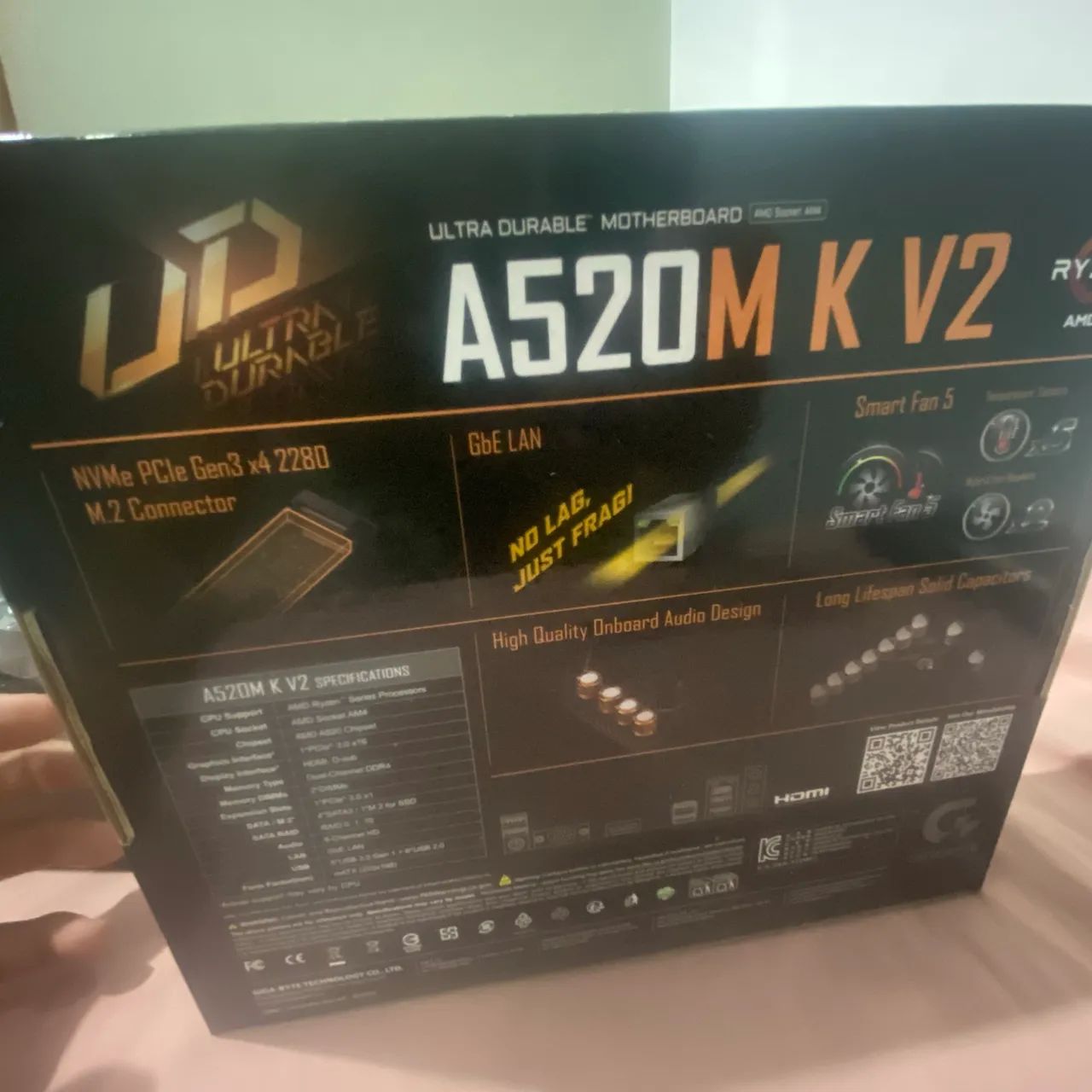 Vendo placa mãe A520 - Foto 3