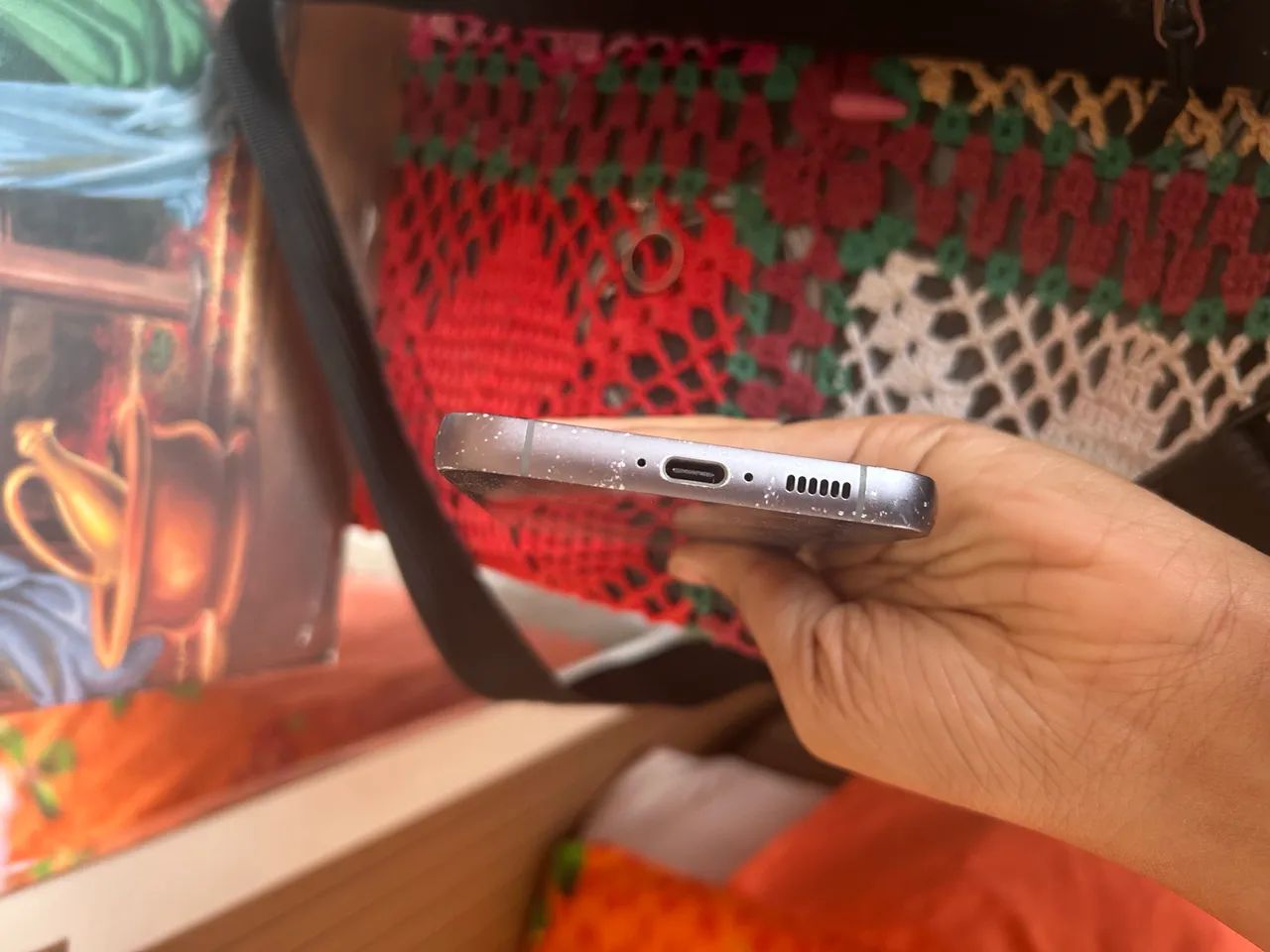 um Samsung S23 FE 256 GB usado  - Foto 3