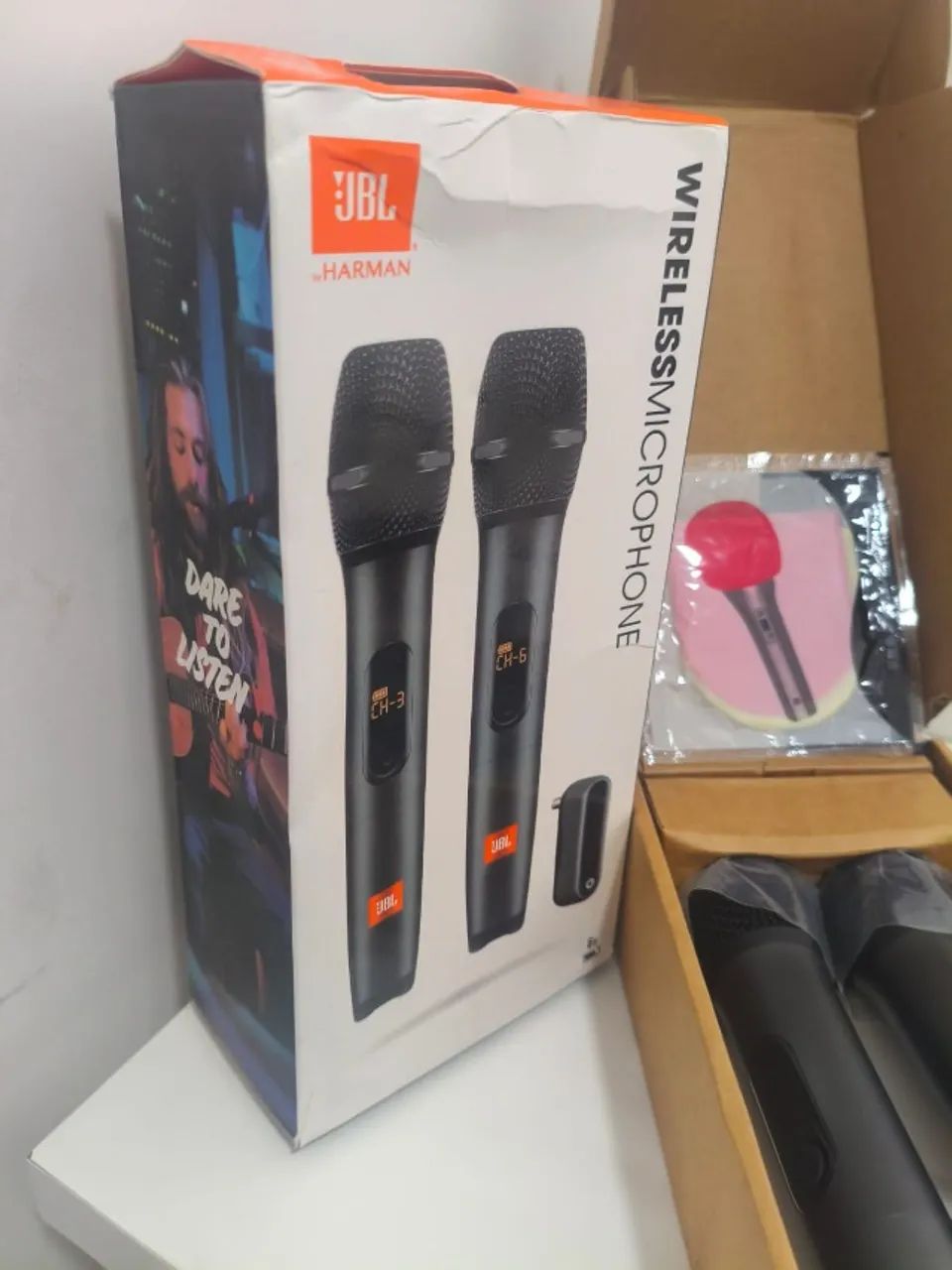 Microfones JBL MICBR2 Sem fio Cardioide (COMPLETO ) Na caixa // Promoção - Foto 3