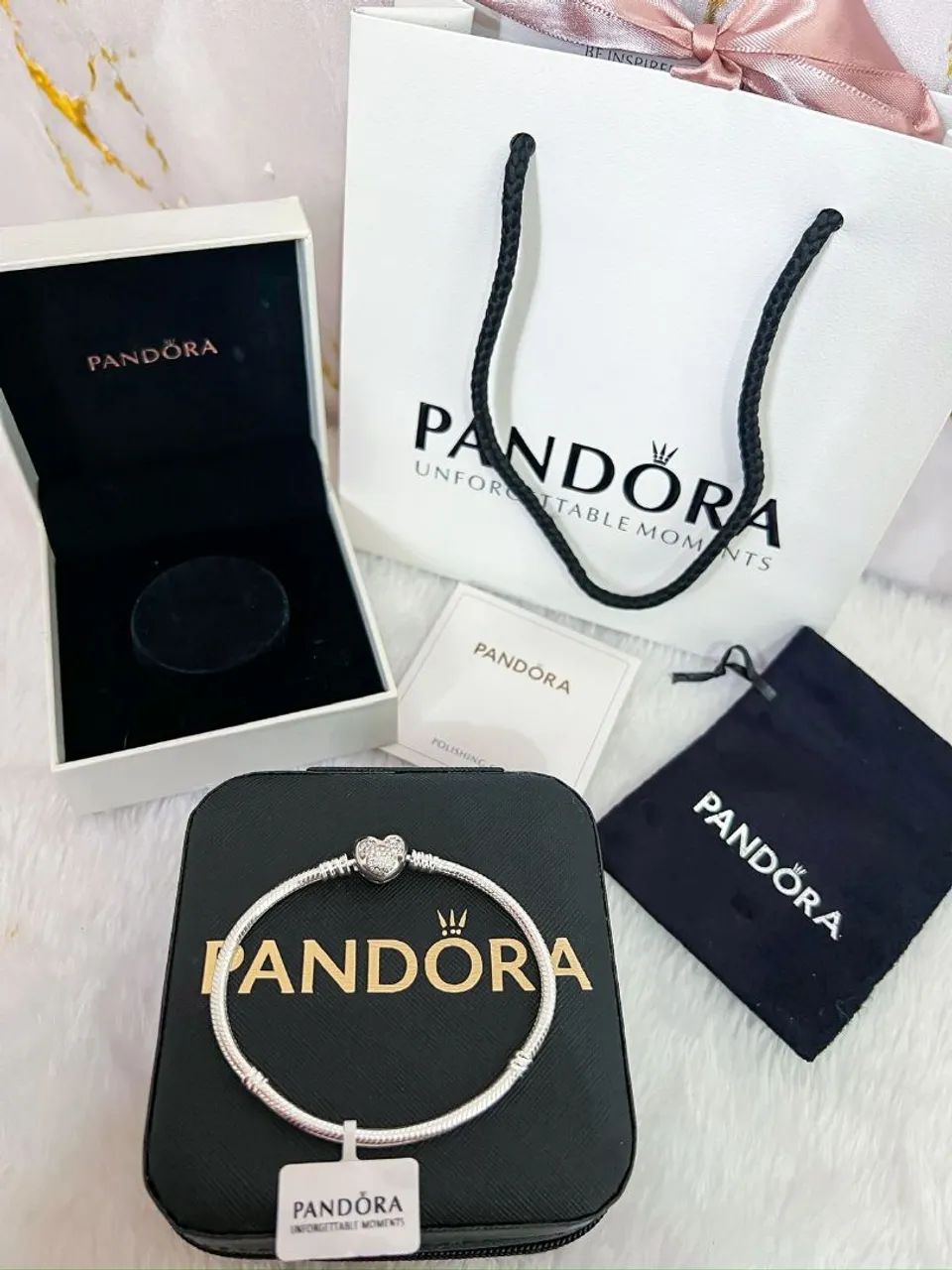 Pulseira pandora Coração Disney  - Foto 5
