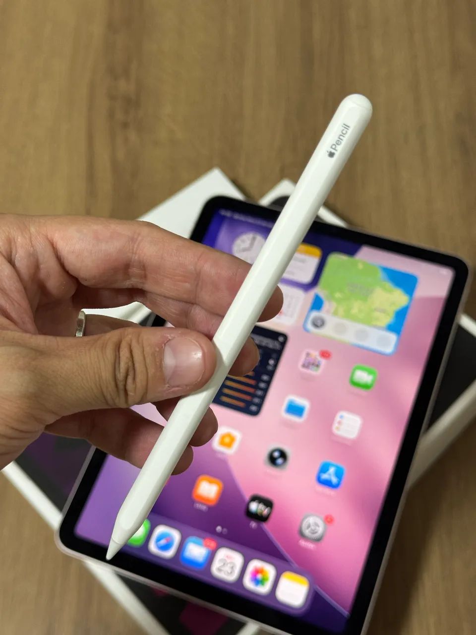 iPad Air 第5世代＋smart folio＋Apple pencil iPad Air 5 rose gold 64gb + Apple Pencil 2ª Geração - Smartwatches