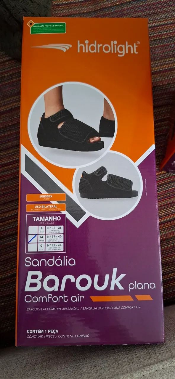 Sandália Ortopédica BAROUK e AUGUSTA - Foto 4