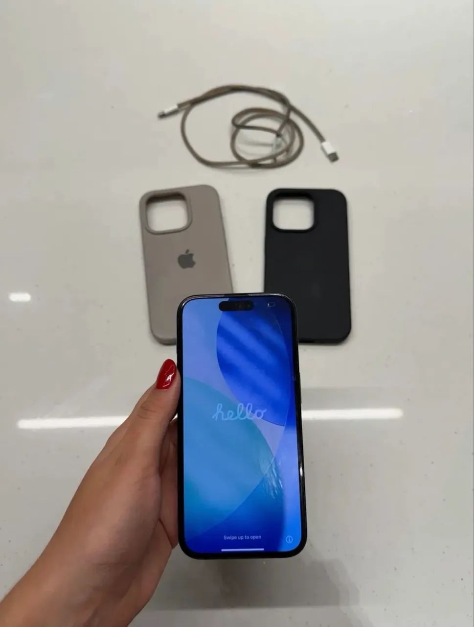 IPHONE 15 PRO - FUNCIONANDO PERFEITAMENTE - Foto 4