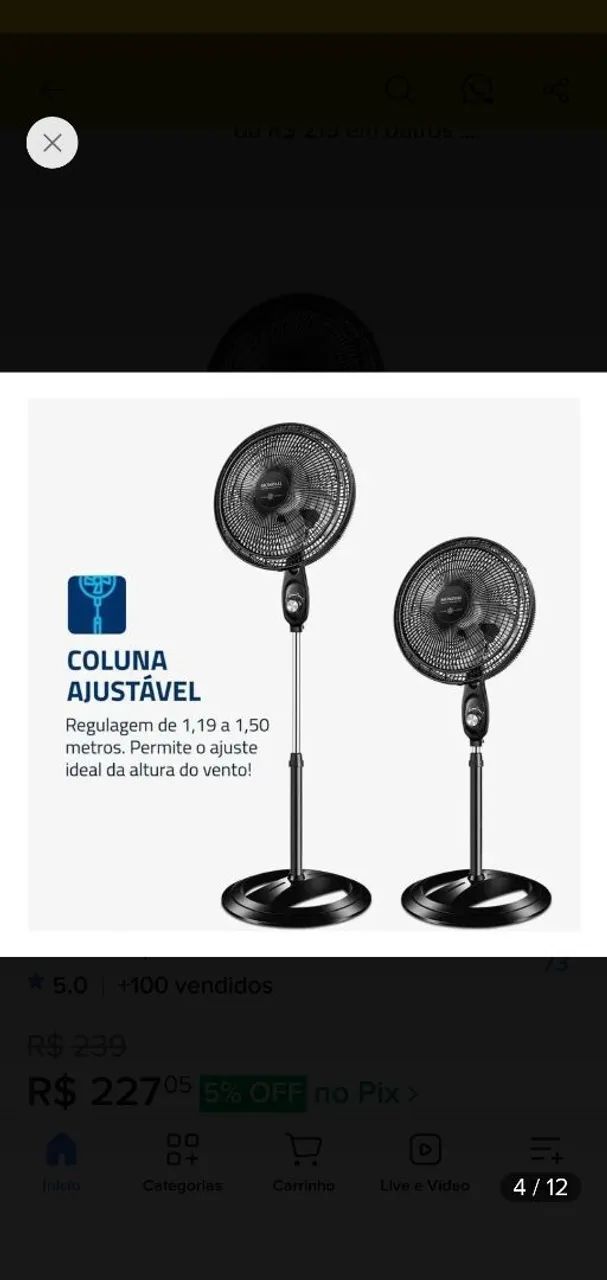RT-0098936612ページ Ventilador Potente Novo - Ventiladores e Climatizadores - Asa