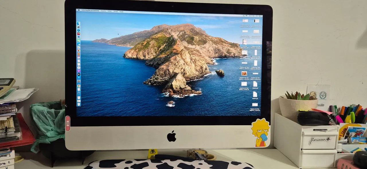iMac 21.5 polegadas, Late 2013, Intel Core i5 Quad-Core 2,7 GHz