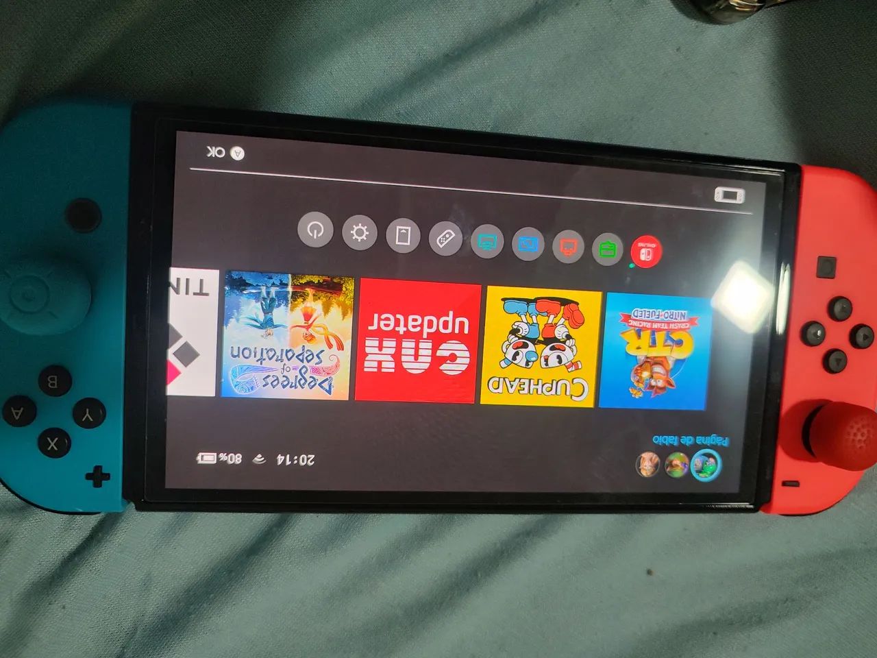 Nintendo switch oled desbloqueado  - Foto 4