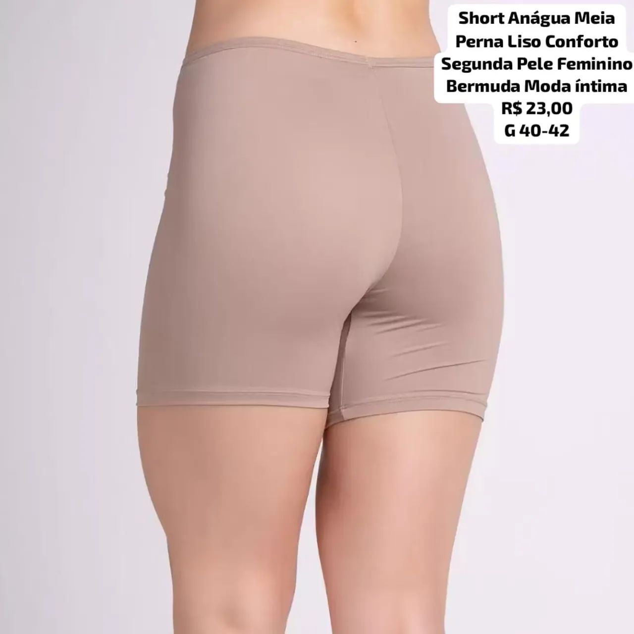 short feminino segunda pele  - Foto 3