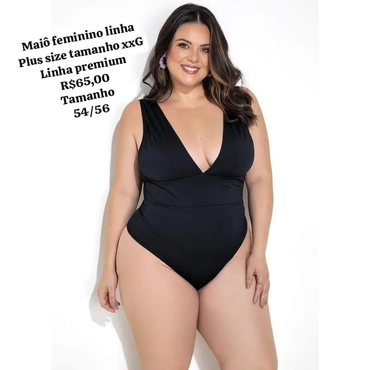 Maiô feminino linha plus size  - Foto 4