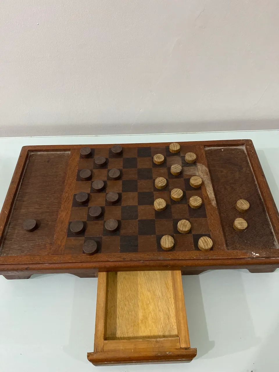 MESA DE DAMA/XADREZ - Foto 2