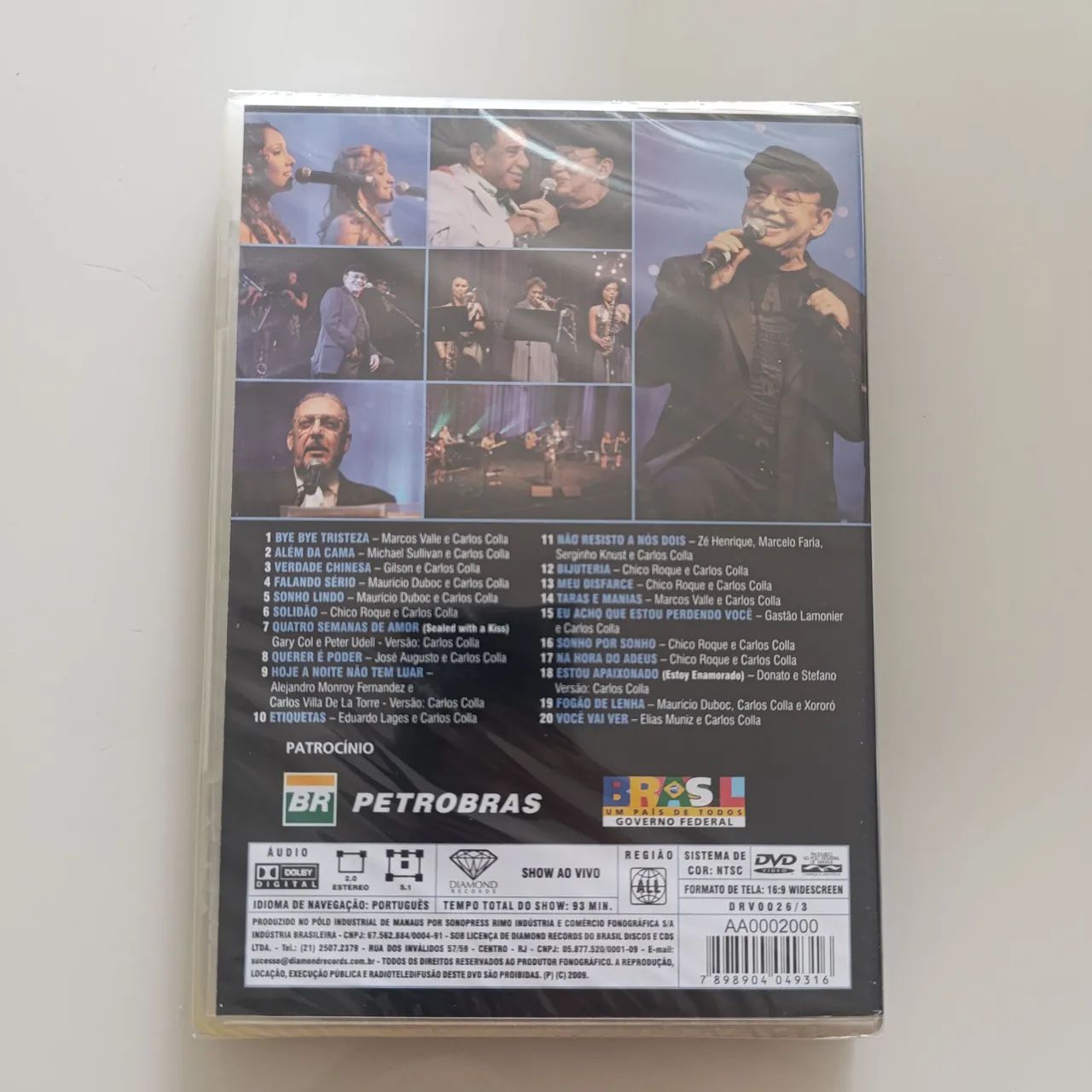 DVD Carlos Cola LACRADO NOVO  - Foto 2