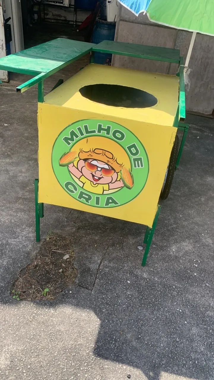 Carrinho de milho novo 