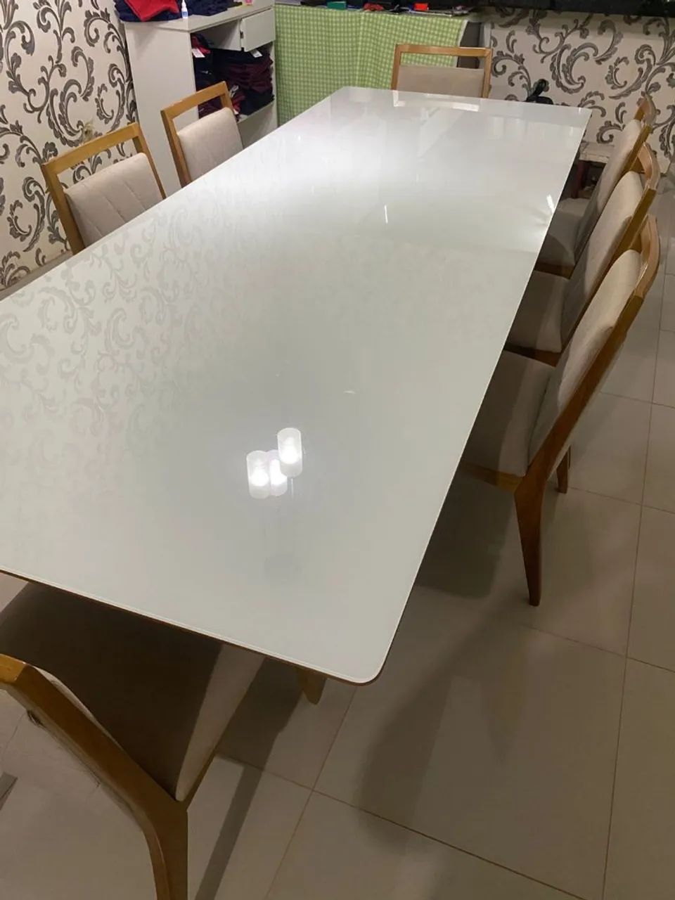 Mesa de jantar 8 cadeiras - Foto 4
