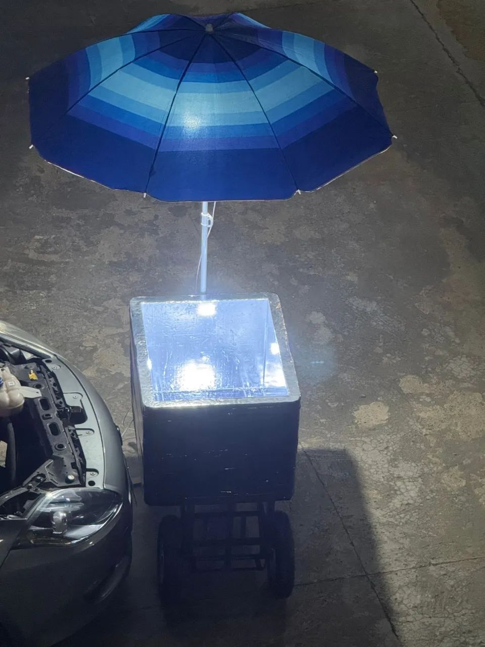 CARRINHO PARA AMBULANTE