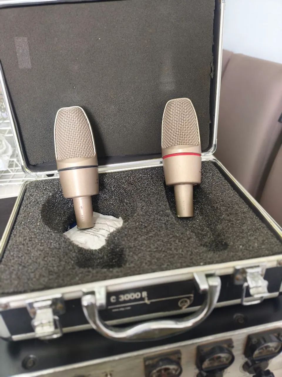 par de Microfone akg c3000