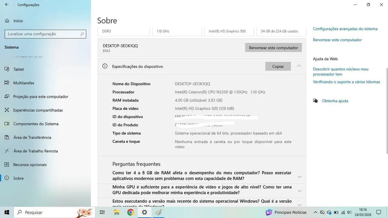 Notebook Lenovo Ideapad 320-15IAP  - Foto 5