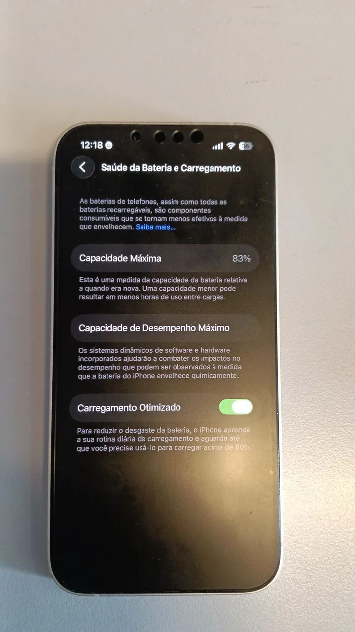 iPhone 14 128 todo original 83% bateria aceito troca  - Foto 4