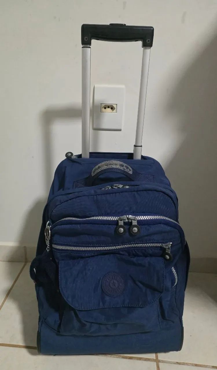 Mochila com rodinhas Original Kipling - Foto 4