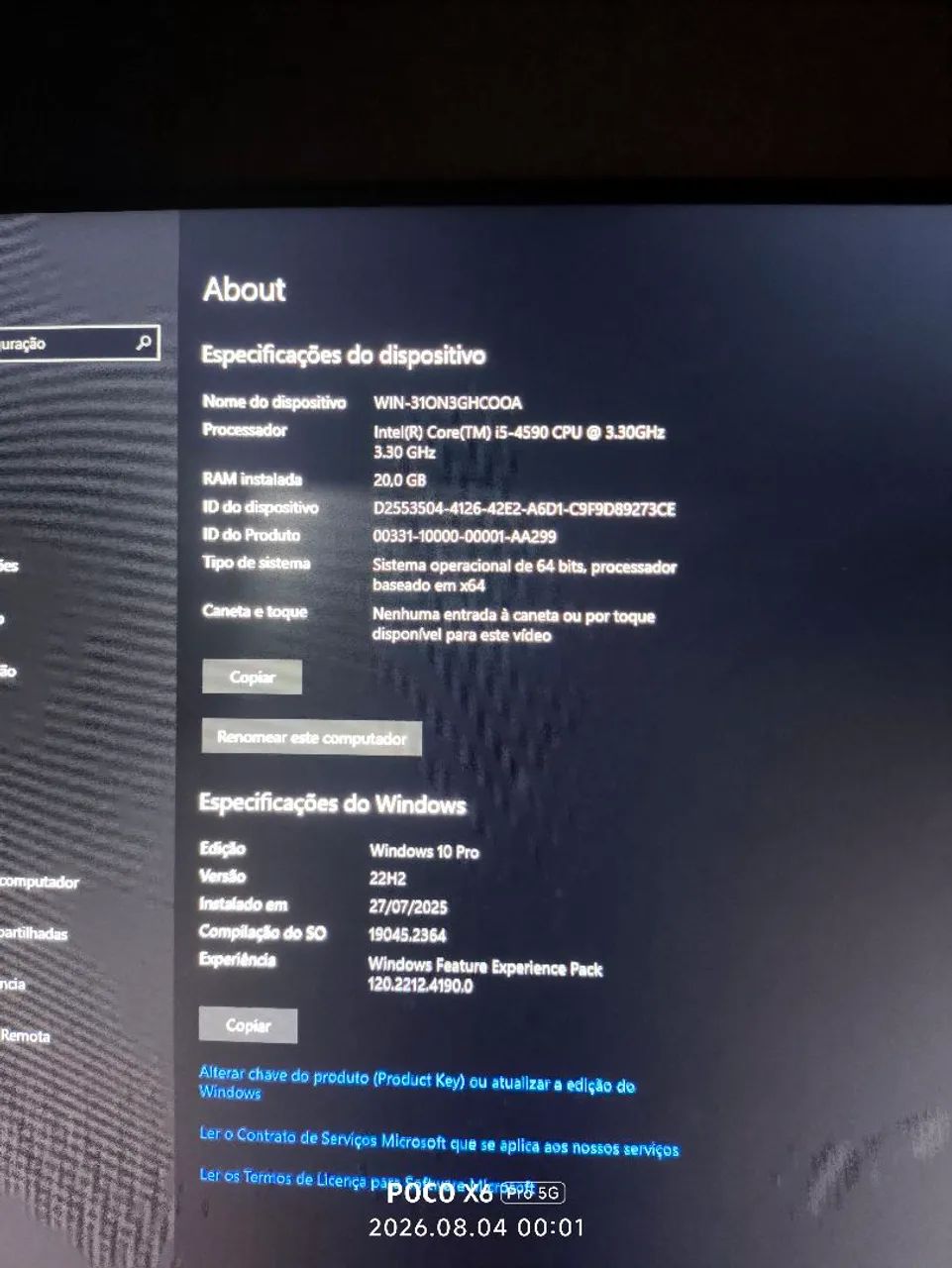 VENDO PC GAMER MEDIANO OU TROCO EM NOTEBOOK.
