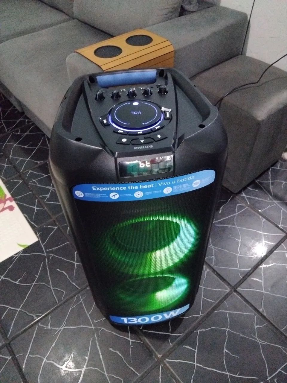 Caixa de Som Bluetooth Philips 1300W - Foto 2