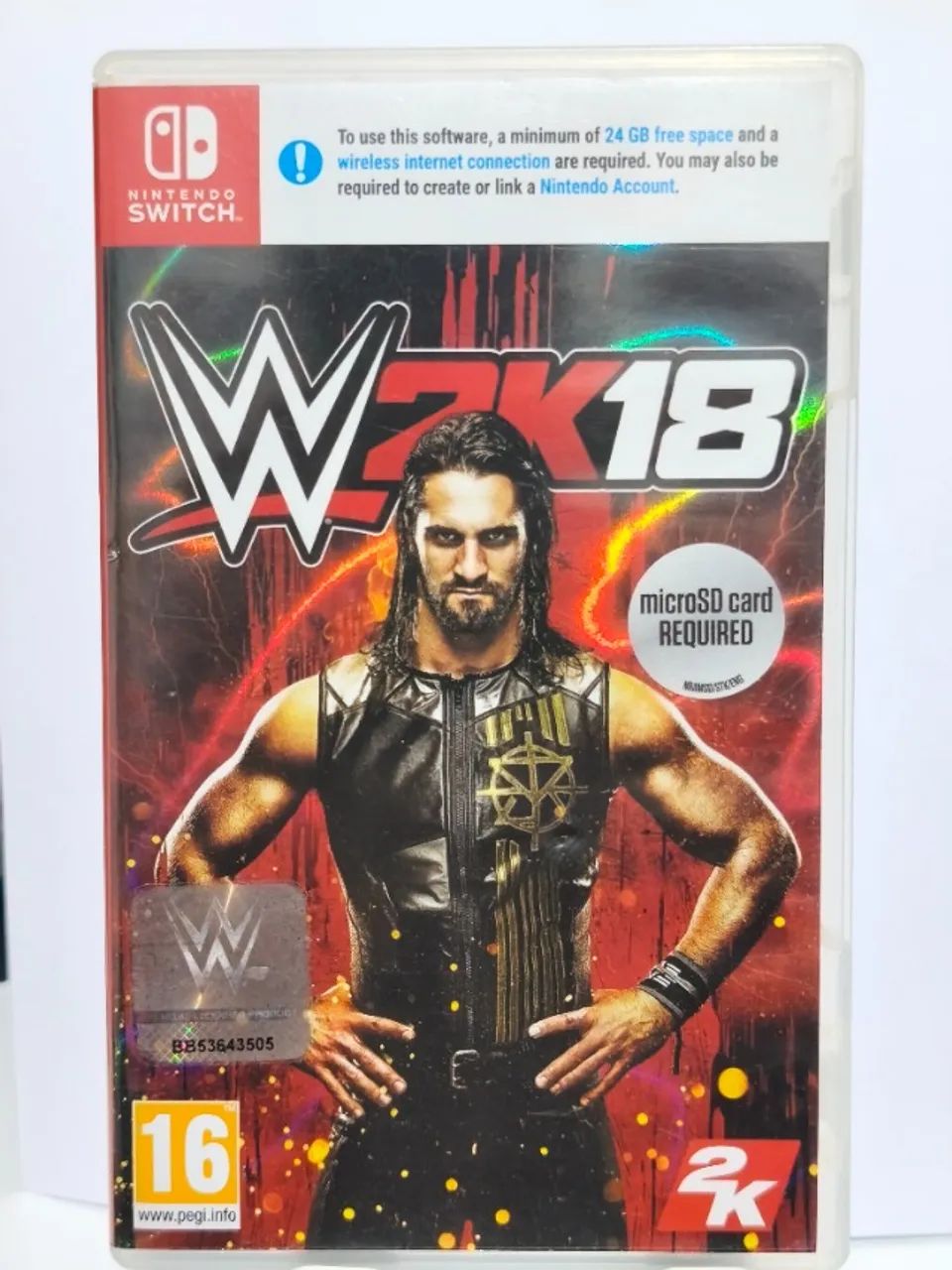 中古 WWE 2K18 Nintendo switch ソフト北米版 NY購入 WWE 2K18 - Nintendo Switch - envio pela Olx - Jogos de Vídeo Game