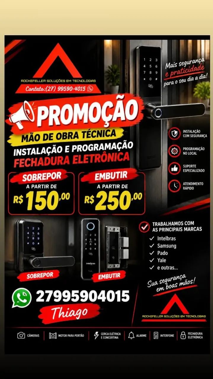 fechadura eletrônica 