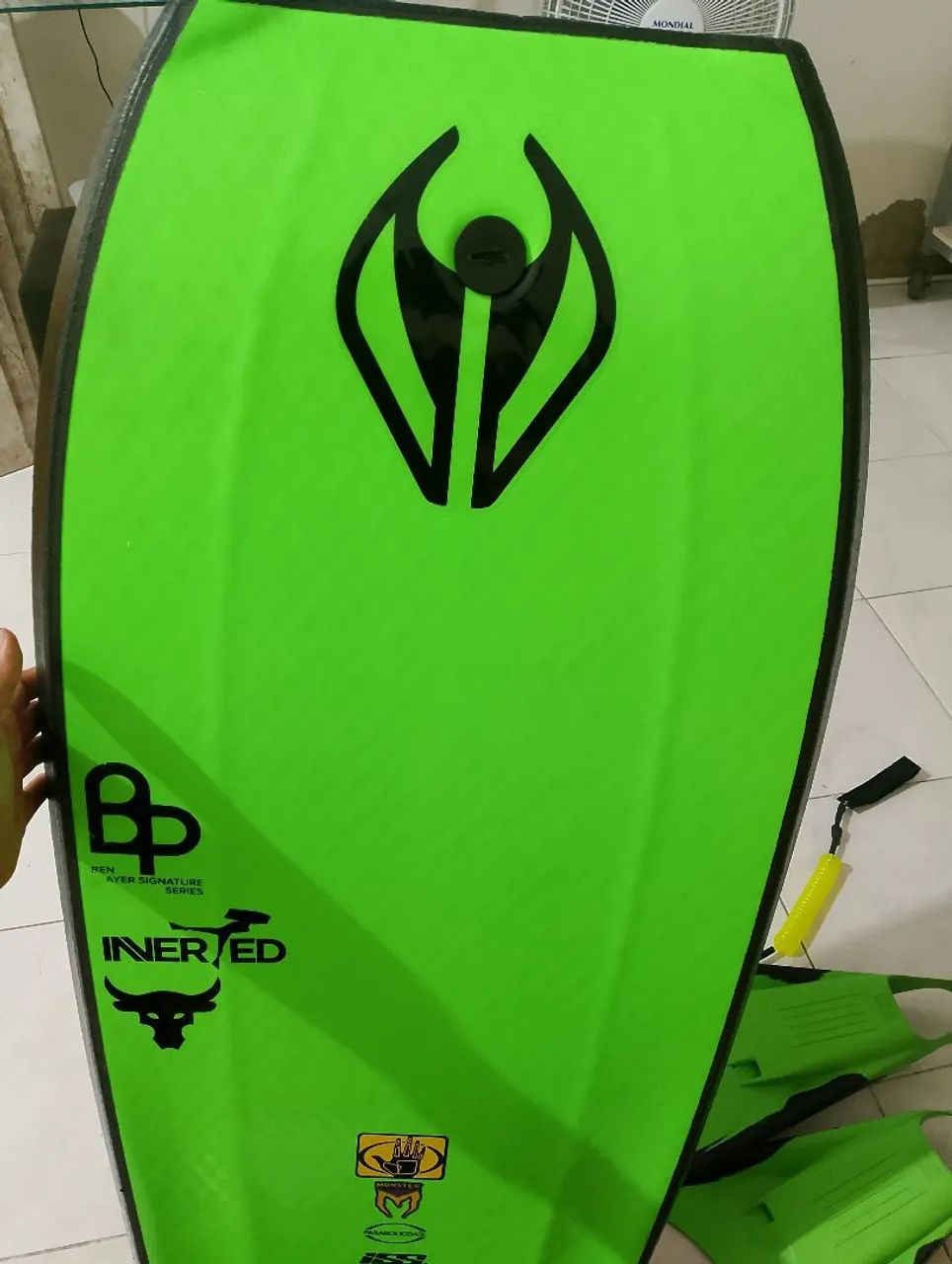 Bodyboard NMD player proride, ISS , pe de pato Genesis e lesh banana wax, tudo top ,.  - Foto 5