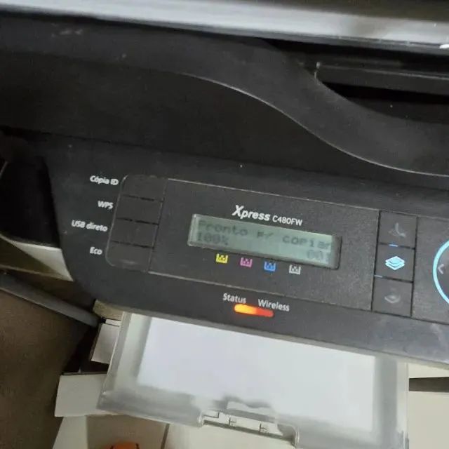 Impressora Multifuncional Laser Samsung C480fw Usada