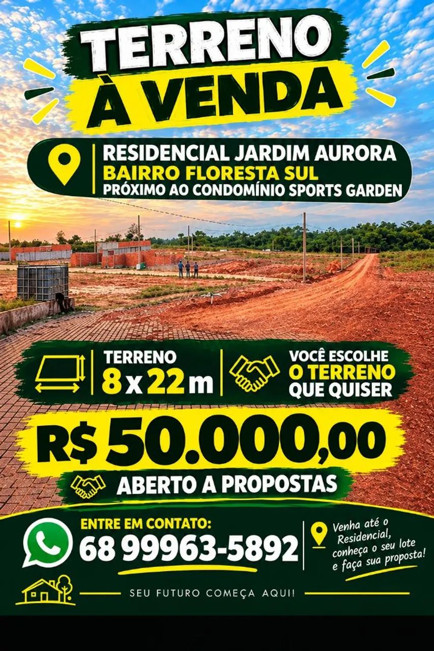 Terreno bem localizado 