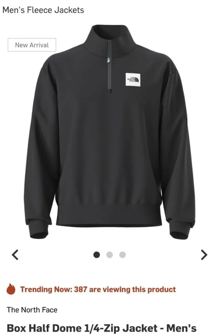 Moletom The North Face preto!