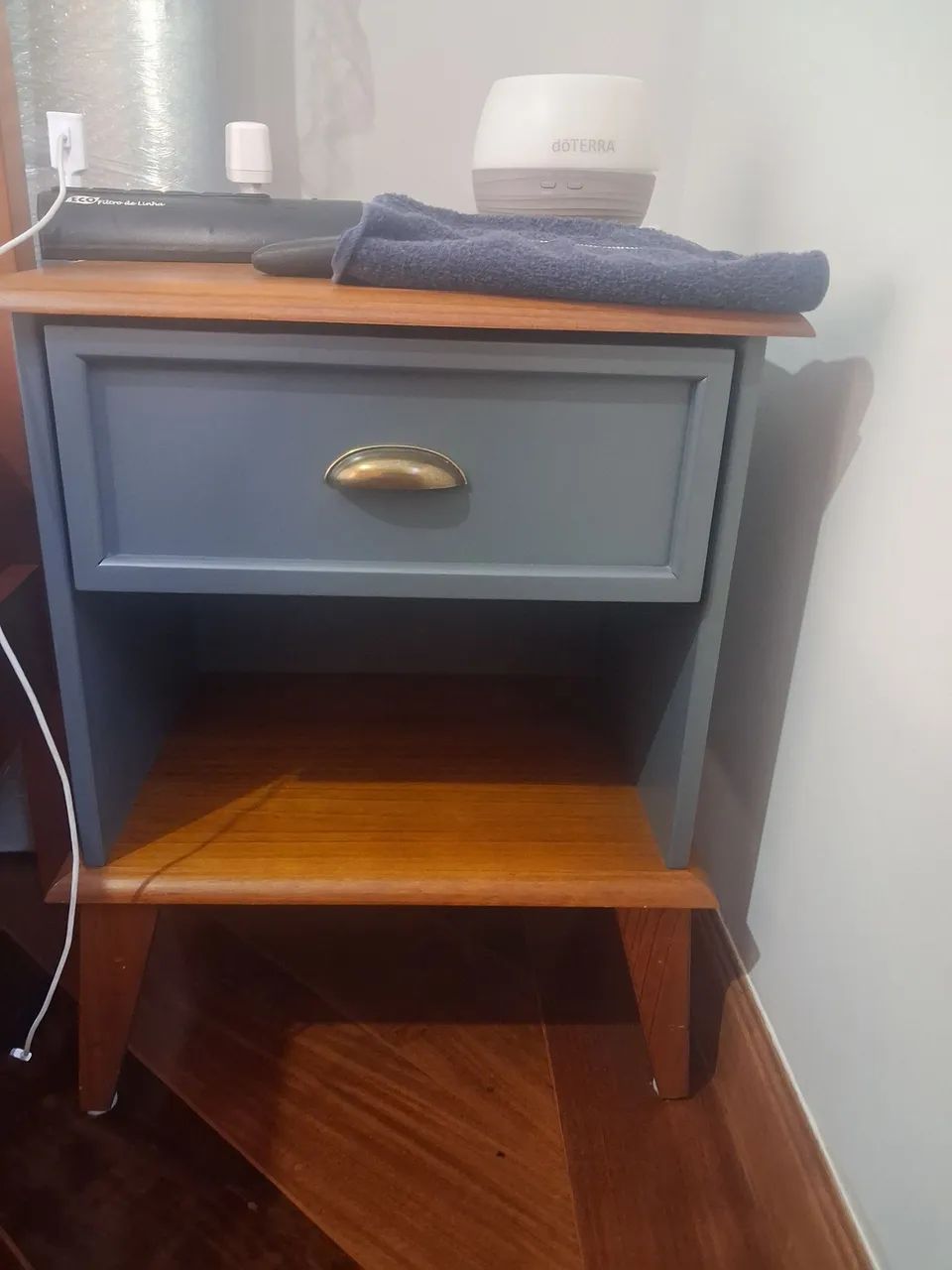 Cama de casal com colchão Emma e 2 mesas de cabeceira - Foto 4