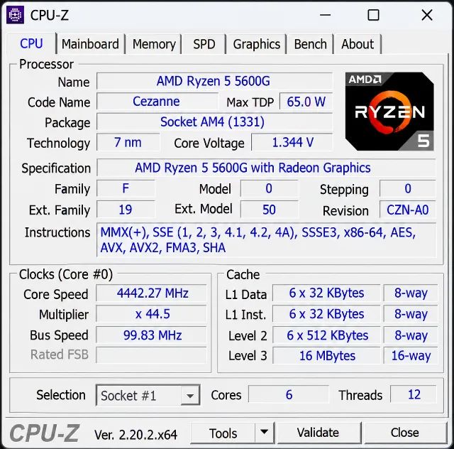 Processador Ryzen 5600G - Foto 2