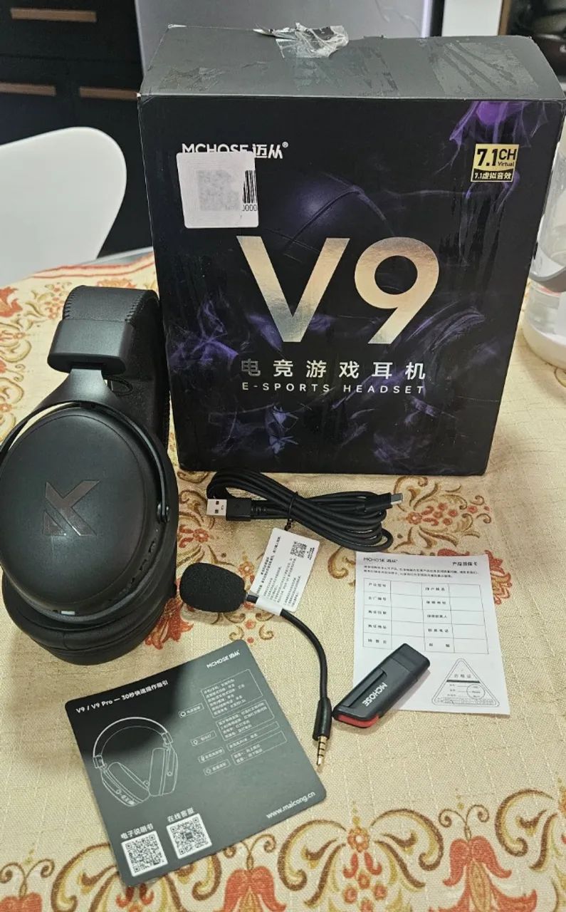 Headset V9 Pro E-Sports - Foto 2