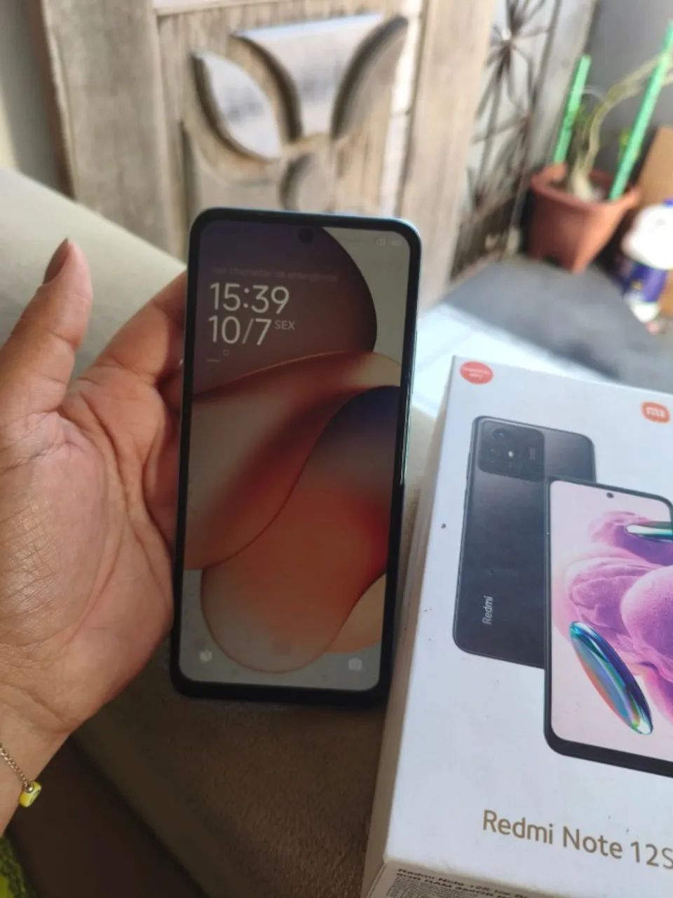 Vende se celular xiaomi note 12 s 256G cor azul  - Foto 4