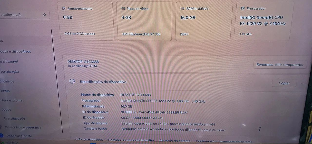 PC Intel H61 com Xeon + Placa de Vídeo 4GB  - Foto 5