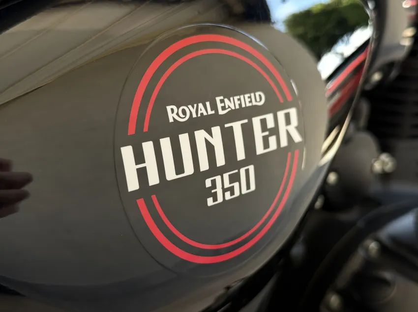 Royal Enfield Hunter 350 Dapper Grey - Foto 5