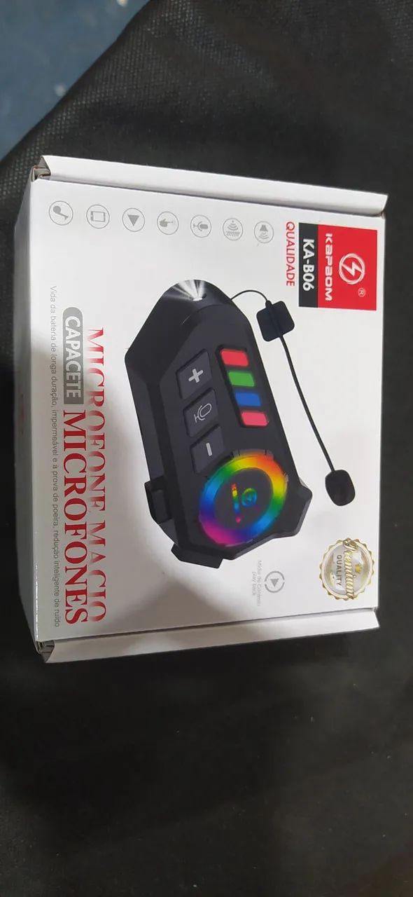 Microfone de capacete bluetooth 