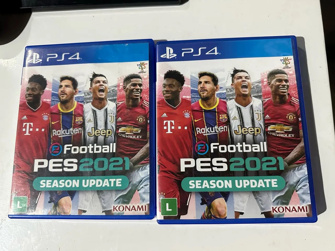 Pés 2021 para ps4 e ps5 300 reais