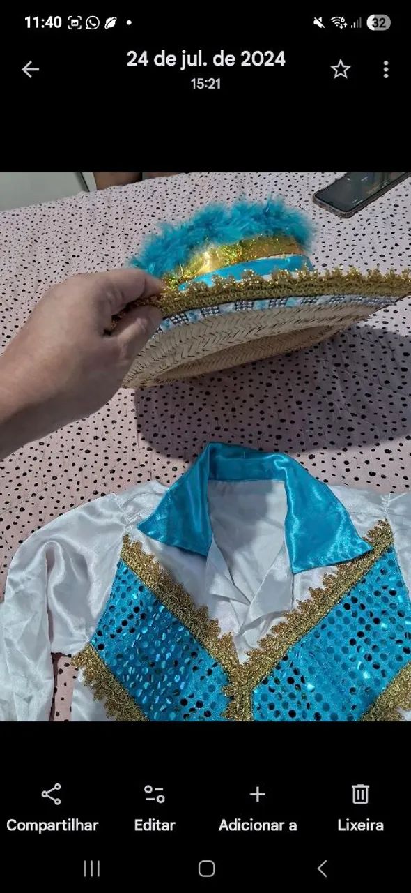 Fantasia de ciranda infantil - Foto 4