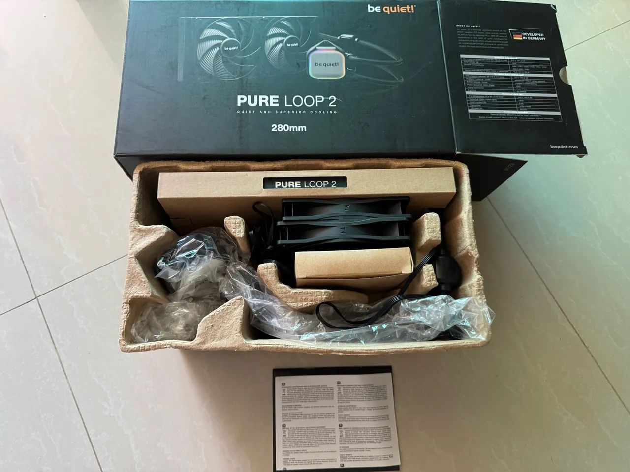Water Cooler Be Quiet! Pure Loop 2 280mm - Foto 3