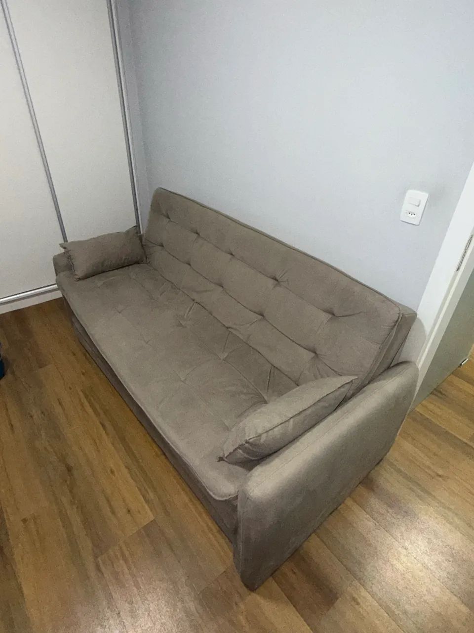 Sofá Cama Retrátil/Reclinável - 3 lugares  - Foto 4