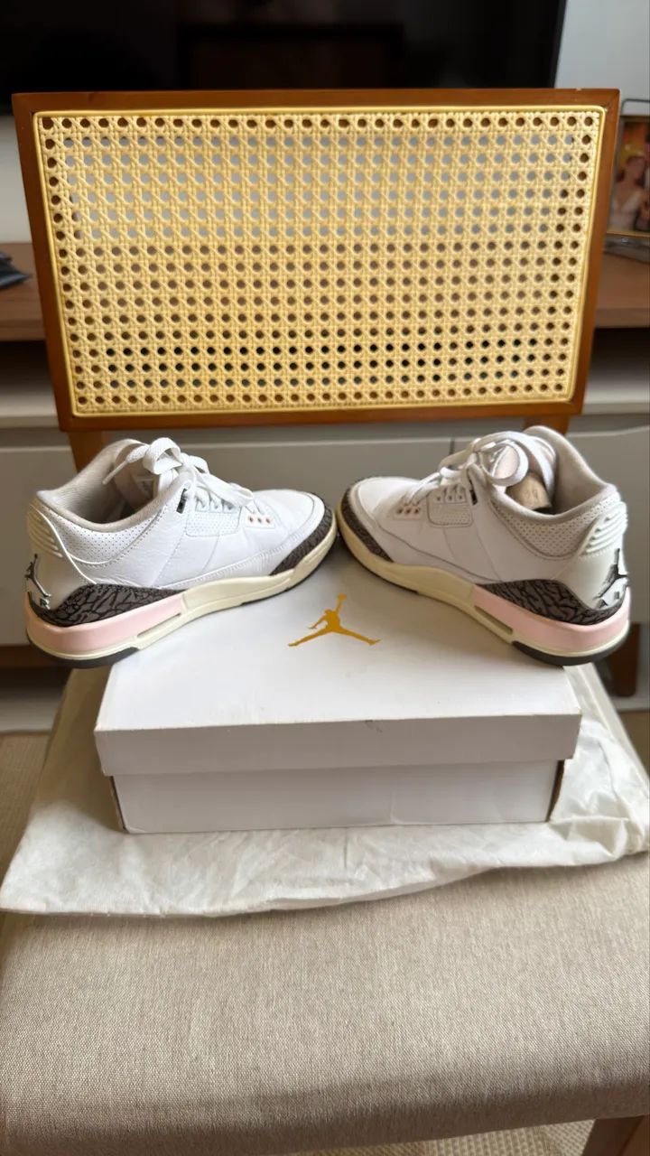 Air Jordan 3 dark mocha tam34 - Foto 3