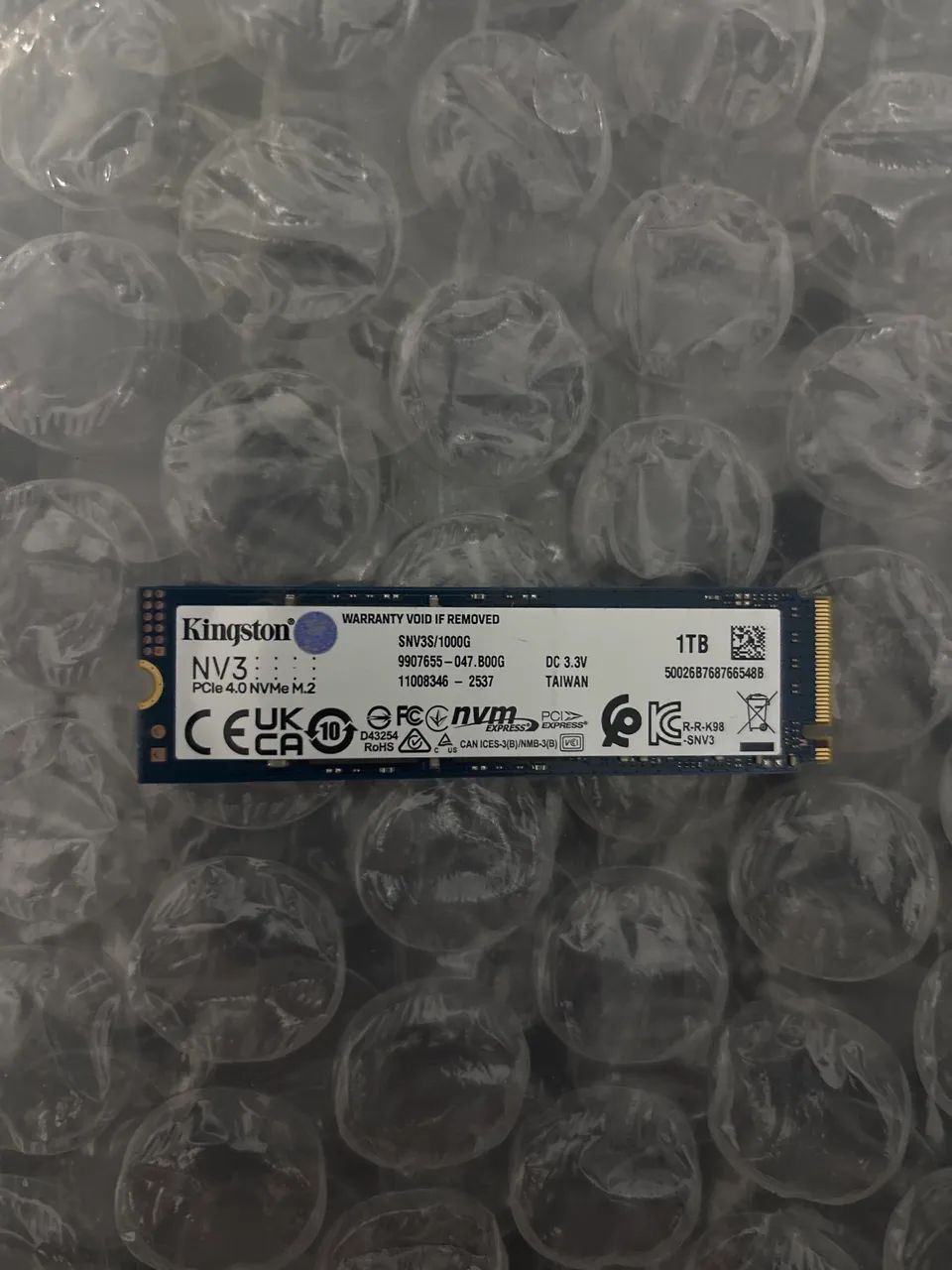 SSD Kingston 1TB novo Sem caixa 