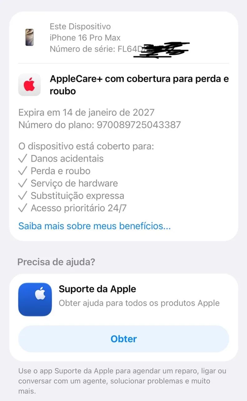 iPhone 16 Pro Max 1TB - AppleCare+ até 2027 - Bateria 100%? - Foto 5