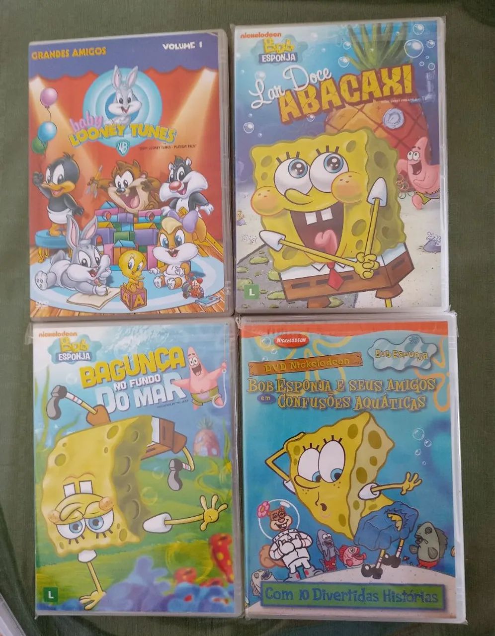 Lote Dvds desenhos infantis Originais.
