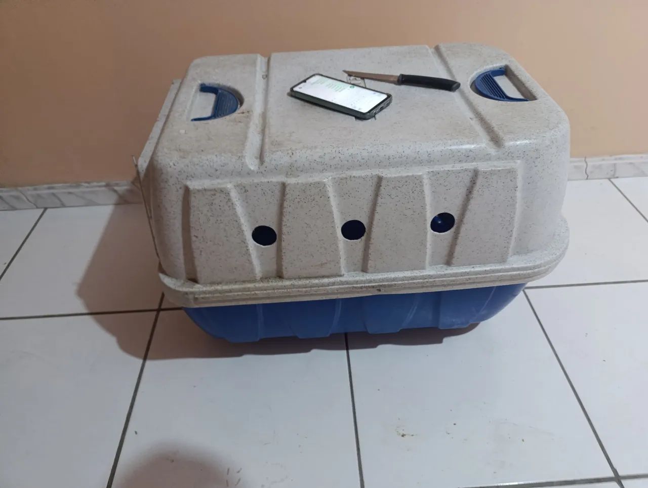 Caixa de transporte pra cão ! Número 4