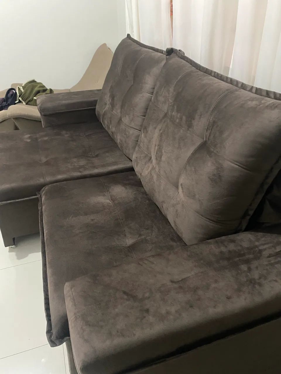 Sofá retrátil novo  - Foto 2