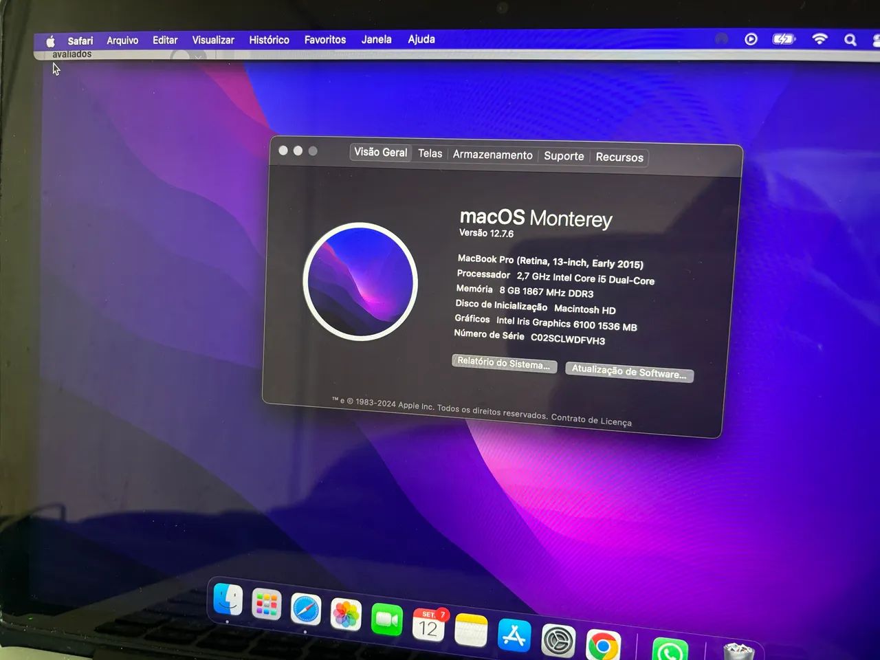 MacBook PRO 2015 8gb de RAM - Foto 2