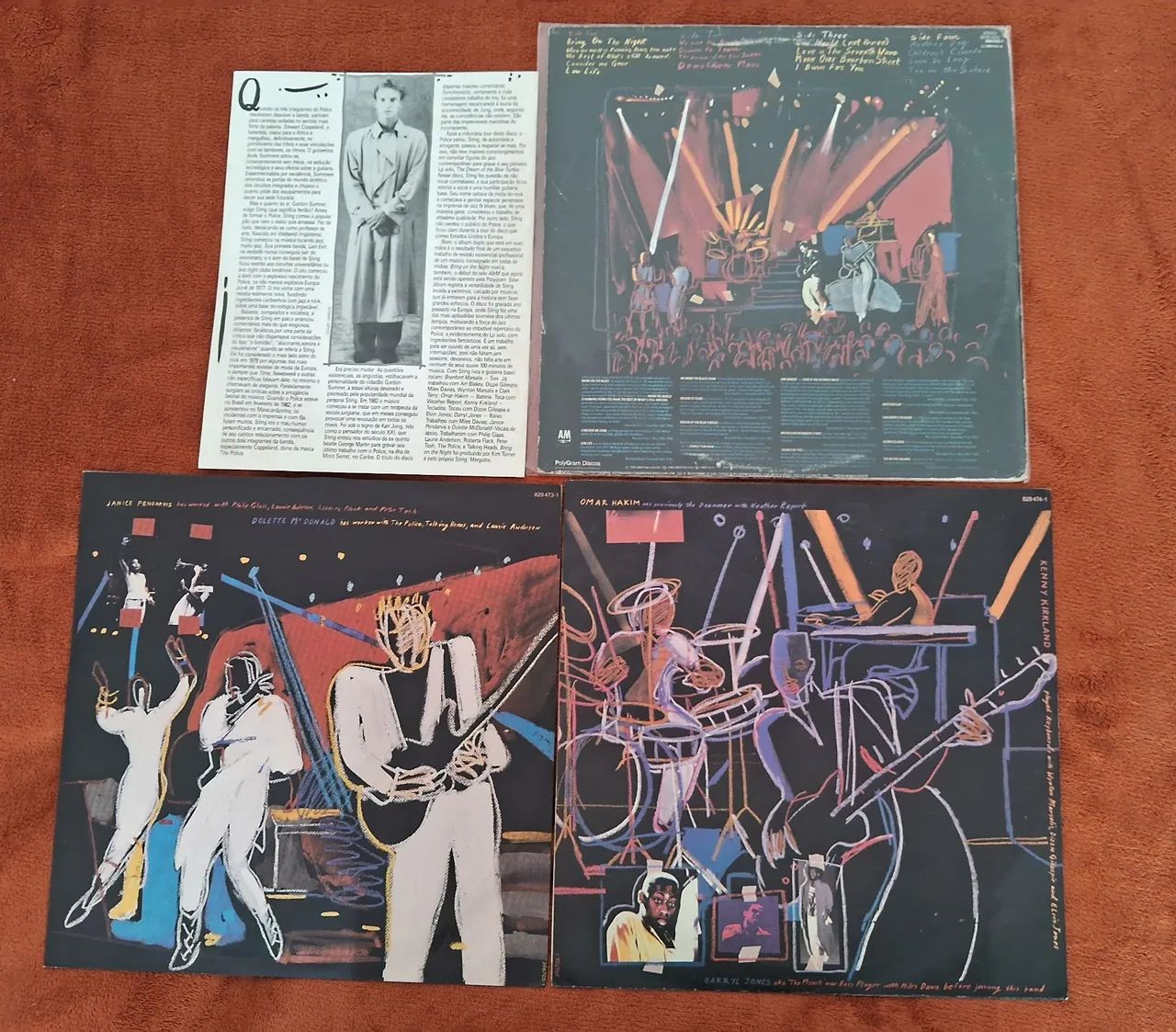 Lp Sting duplo live Bring on the night - CDs, DVDs etc - Madureira